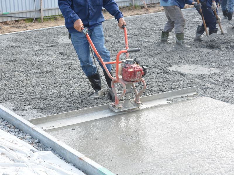 Concrete contractors project in Cedar Rapids, IA