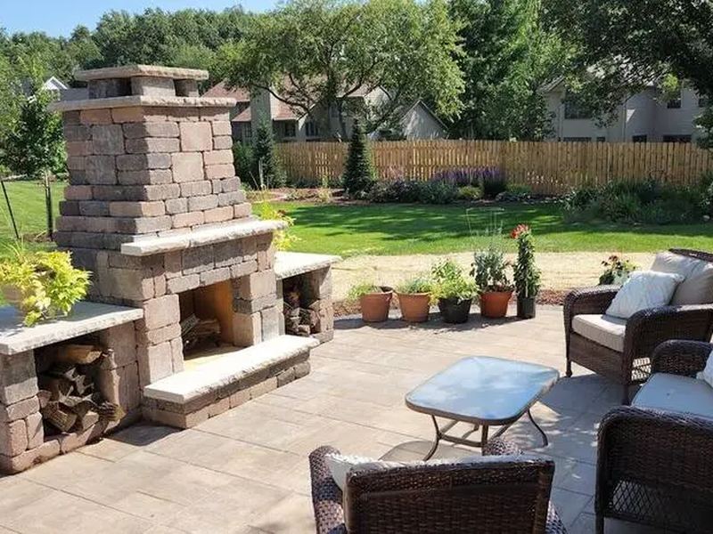 Concrete contractors job in the Mound View neighborhood of Cedar Rapids