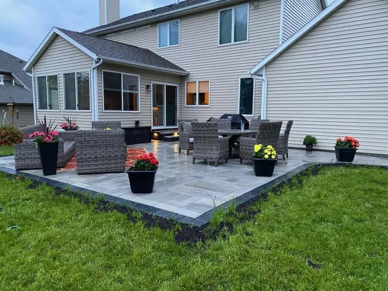 Concrete contractors job in the Noelridge Park neighborhood of Cedar Rapids